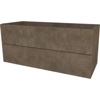 Koupelnový nábytek Mereo Aira, koupelnová skříňka 121 cm, Multidecor, Beton Chicago tm šedý CN793SBCS2