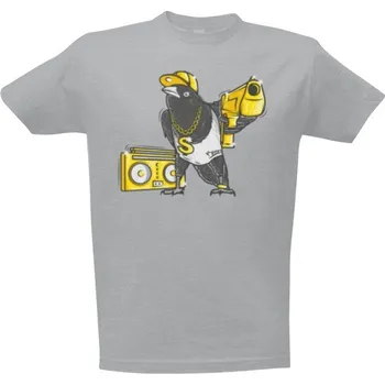 Tričko s potiskem Straka pánské