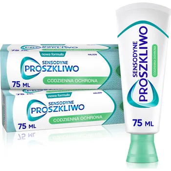 zubní pasta SENSODYNE SADA ZUBNÍHO PRÁŠKU A PASTY PRO KAŽDODENNÍ OCHRANU 2X 75 ML