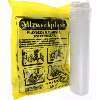 FÓLIE MALÍŘSKÁ SILNÁ STAVEBNÍ OCHRANNÁ 4m x 5m