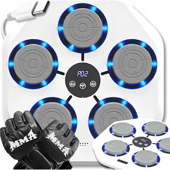 Zabezpečení domácnosti BOXERSKÝ TERČ Interaktivní LED pro Trénink Síly, Rychlosti a Kondice