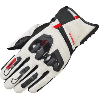 Moto rukavice Held Held SAMBIA 2 letní adventure rukavice světle-šedé/červené vel.11 11