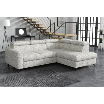 Sedací souprava FALCO Sedací souprava Mildred III pravá Coco bílošedá