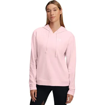Dámské oblečení Dámská Mikina UNDER ARMOUR UA RIVAL TERRY HOODIE 6005511-647 – Růžová L