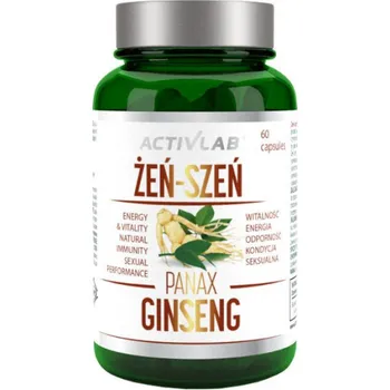Anabolizér Ženšen Panax - ActivLab Kapsle: 60 kaps.