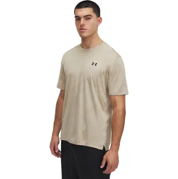 Pánské Tričko s krátkým rukávem UNDER ARMOUR UA TECH VENT JCQRD SS 1390047-299 – Béžová L