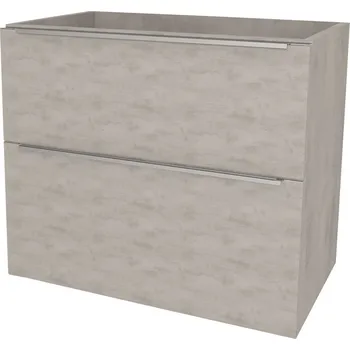 Koupelnový nábytek Mereo Mailo, koupelnová skříňka 101 cm, chrom madlo, Multidecor, Chromix stříbrný CN592SACST