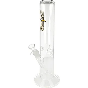 Skleněný bong Super Heroes Straight Ice, 38cm
