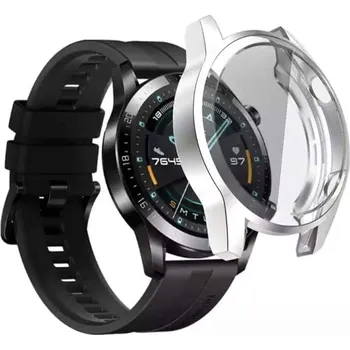 Příslušenství k chytrým hodinkám Ochranný kryt pro Huawei Watch GT 2 - Stříbrný, 46 mm