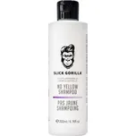 SLICK GORILLA Neutralizační šampon pro blond vlasy (No Yellow Shampoo) 200 ml + 2 měsíce na vrácení zboží
