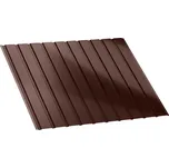 Regamet T-7 - trapézový plech - MATNÝ /0,50mm/ SP35 Barva: RAL 8017/ čokoládově hnědá