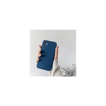 Pouzdro na mobilní telefon Silikonové pouzdro pro Apple iPhone 7, 8, SE2 - tmavě modrá