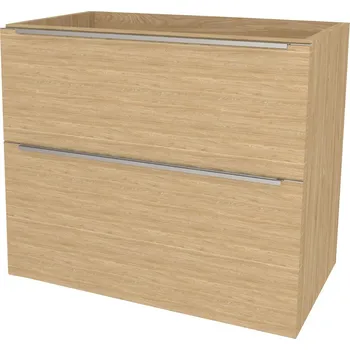 Mereo Mailo, koupelnová skříňka 101 cm, chrom madlo, Multidecor, Dub olejovaný CN592SDUO1