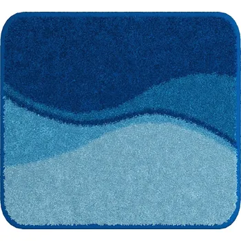 Koupelnová předložka LineaDue Předložka koupelnová Flash 40x50 cm, modrá