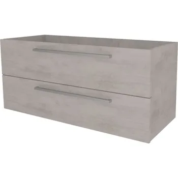 Koupelnový nábytek Mereo Bino, koupelnová skříňka 121 cm, Multidecor, Chromix stříbrný CN693SACST