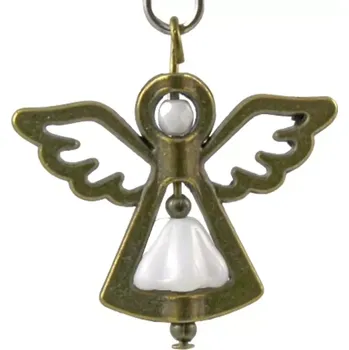 Přívěsek andílek SZ v bílé