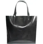 Černá dámská shopper kabelka TIVORA TORBA FL32 TIVORA BLACK 2011 Velikost: ONE SIZE