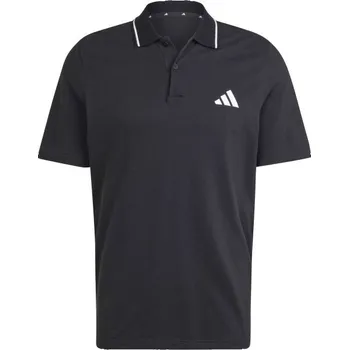 Pánské tričko Pánské tričko s límečkem adidas PIQUE POLO XL Černá, Bílá