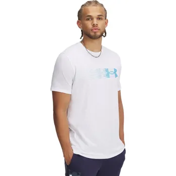 Pánské Tričko s krátkým rukávem UNDER ARMOUR UA M LC FLY IN LOGO SS 1390206-100 – Bílá S