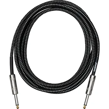 Audio kabel Cascha Standard Line Guitar Cable Straight Black Tweed 6m + prodloužená záruka 3 roky