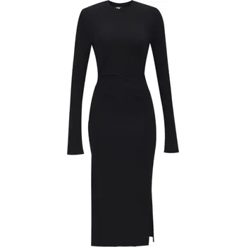 Dámské šaty ŠATY DKNY 115CM KNIT DRESS BLACK