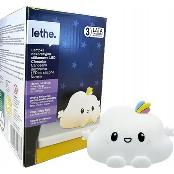 Lampička LETHE Dekorativní silikonová LED lampička OBLÁČEK na baterie 887