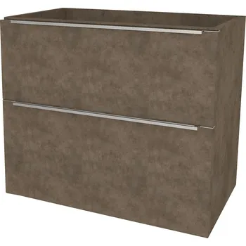 Koupelnový nábytek Mereo Mailo, koupelnová skříňka 61 cm, chrom madlo, Multidecor, Beton Chicago tm šedý CN590SBCS2