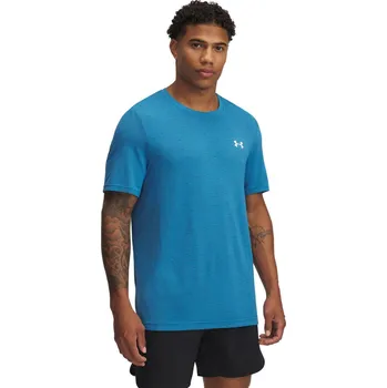 Pánské Tričko s krátkým rukávem UNDER ARMOUR VANISH SEAMLESS SS 1382801-452 – Modrá XL