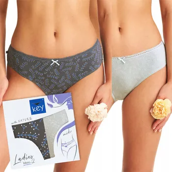 Dámské spodní prádlo Key dámské kalhotky Kalhotky velikost L