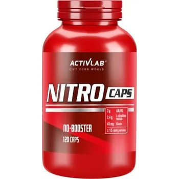 Anabolizér Nitro Caps - ActivLab Příchuť: bez příchuti, Kapsle: 120 kaps.