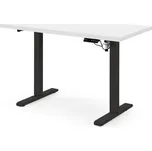 Nábytek PEGAS s.r.o. Psací stůl B/54, bílá/černá