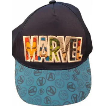 A-Gross Dětské kšiltovky licenční různé druhy dívčí/chlapecké Vzor: Marvel modrá vel.52