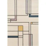 Balta Odolný kusový koberec Canvas 18715-065, geometrický design, Oeko-Tex Rozměry koberců: 160x230