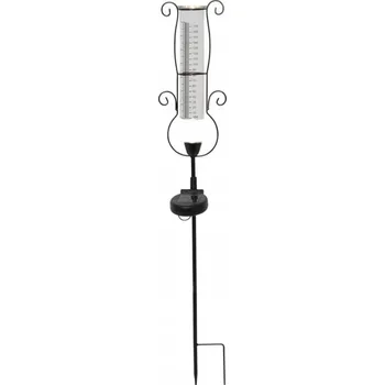Venkovní osvětlení Solární LED zahradní dešťoměr Pluvio