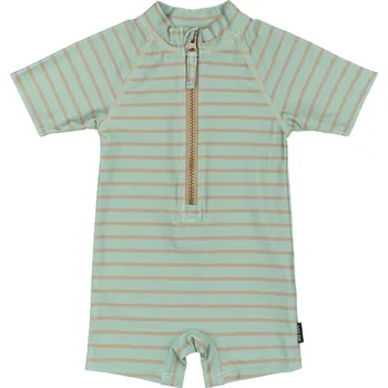 Dívčí plavky Mikk-Line Mikk - Line chlapecký koupací overal 1019 - Green Bay Velikost: 74/80 UPF 50+