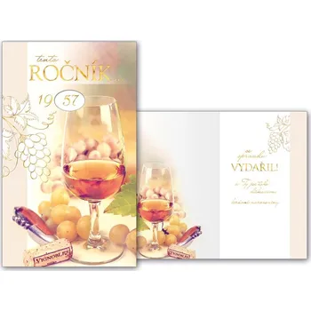 UNIPAP přání k narozeninám otočné M11-477 W PRANI_W_186 463356