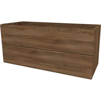 Koupelnový nábytek Mereo Aira, koupelnová skříňka 121 cm, Multidecor, Ořech Pacifik tabákový CN793SOPT2