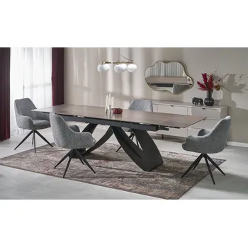 Jídelní stůl Nábytek PEGAS s.r.o. Jídelní stůl HILARIO, ořech/černá