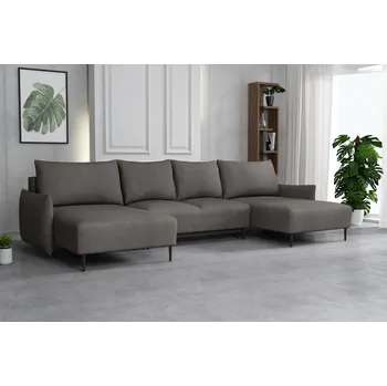 Sedací souprava FALCO Sedací souprava Santino U Velo šedá