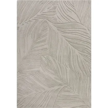 Koberec Hans Home Kusový koberec Solace Lino Leaf Grey - 120x170 - doprava zdarma