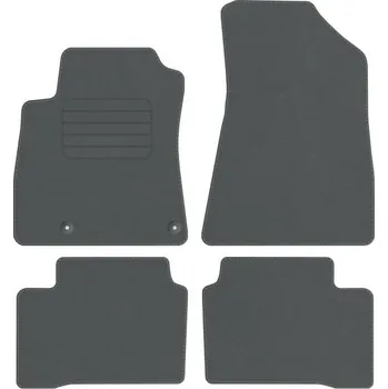 autokoberec Kobercové rohože Edecor velurové 4 ks