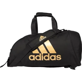 Sportovní taška Sportovní taška adidas 2IN1 BAG S UNI Černá, Zlatá
