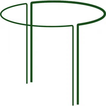 Stojan na květiny Bradas Kruhová podpěra rostlin 1/2 kruhu, průměr 40 cm, výška 70 cm TYRP44070