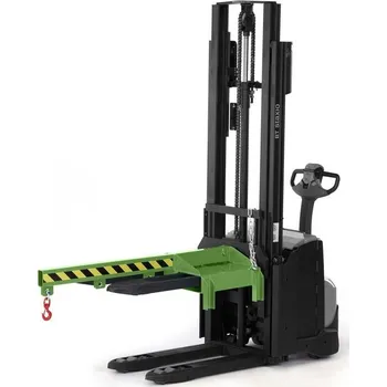 Paletový vozík Jeřábové rameno pro oj zdvižného vozíku, pevné provedení, 1500 mm, nosnost 250 - 1000 kg, zelené