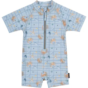 Dívčí plavky Mikk-Line Mikk - Line chlapecký koupací overal 1019 - Faded Denim Velikost: 98/104 UPF 50+