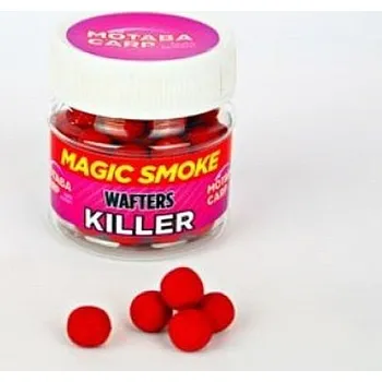 Návnadová surovina MOTABA CARP - Mrakující vyvážené Boilie Smoke Wafters Jahoda Kyselina máslová 10 mm 30 g