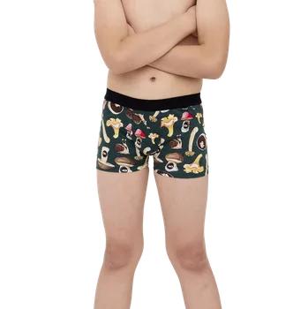 Chlapecké spodní prádlo Chlapecké boxerky Cornette 700/143 Fungi 158/164 Zelená