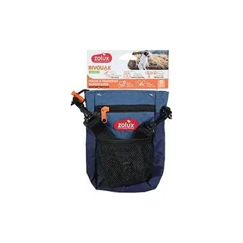 Pamlskovník Kapsička na pamlsky BIVOUAK s popruhem modrá Zolux 1 ks modrá