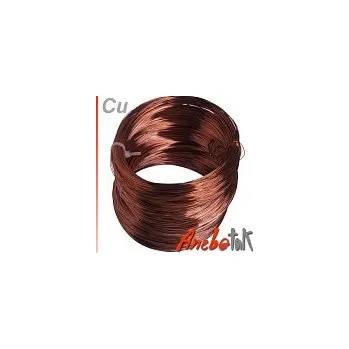 Vázací drát Měděný drát lakovaný, 0,71 mm; 100 m