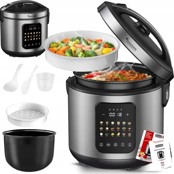 Hrnec Multifunkční hrnec, parní hrnec, tlakový hrnec, horkovzdušná fritéza, elektrický hrnec, fritéza 5 l